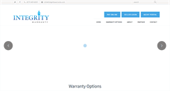 Desktop Screenshot of integritywarranty.com